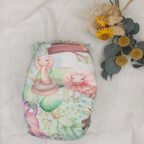 SECOND HAND | Cabella Creations The Bella Ultimate Handmade Cloth Nappy | COVER ONLY